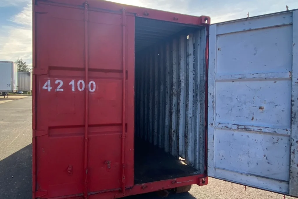 e-waste container example